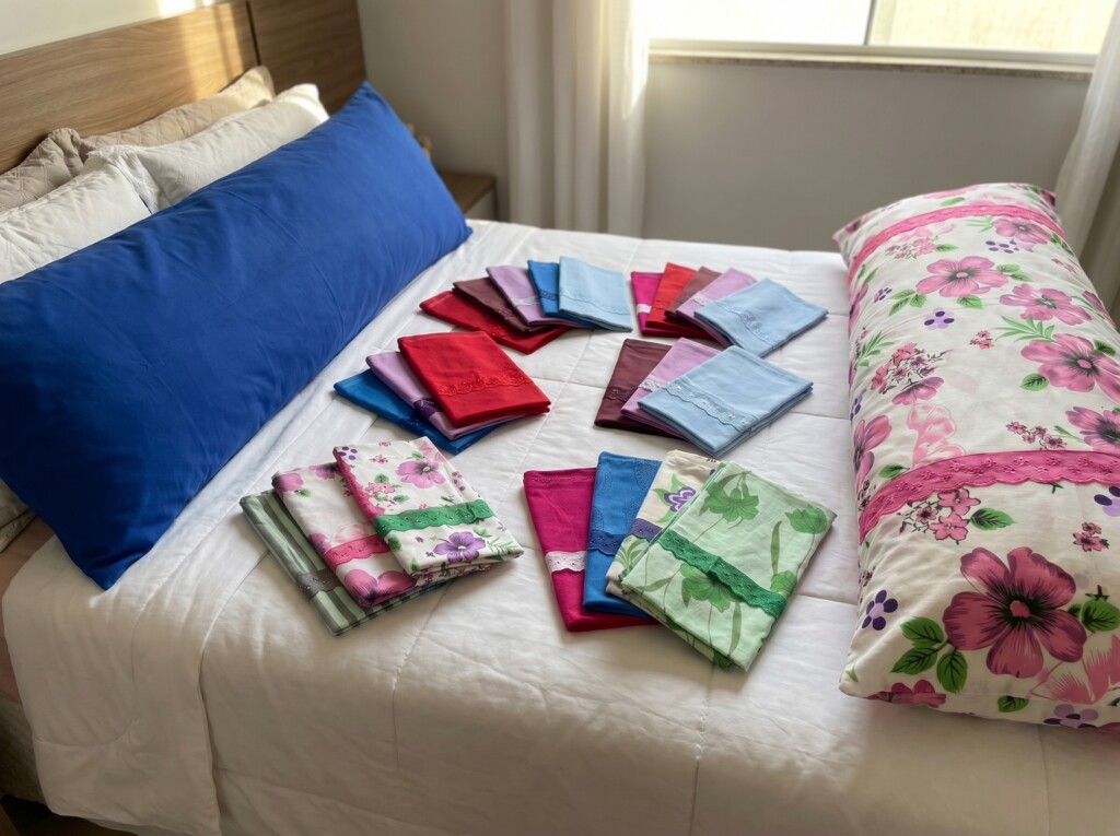 Fronhas de Xuxão Lisas e Estampadas